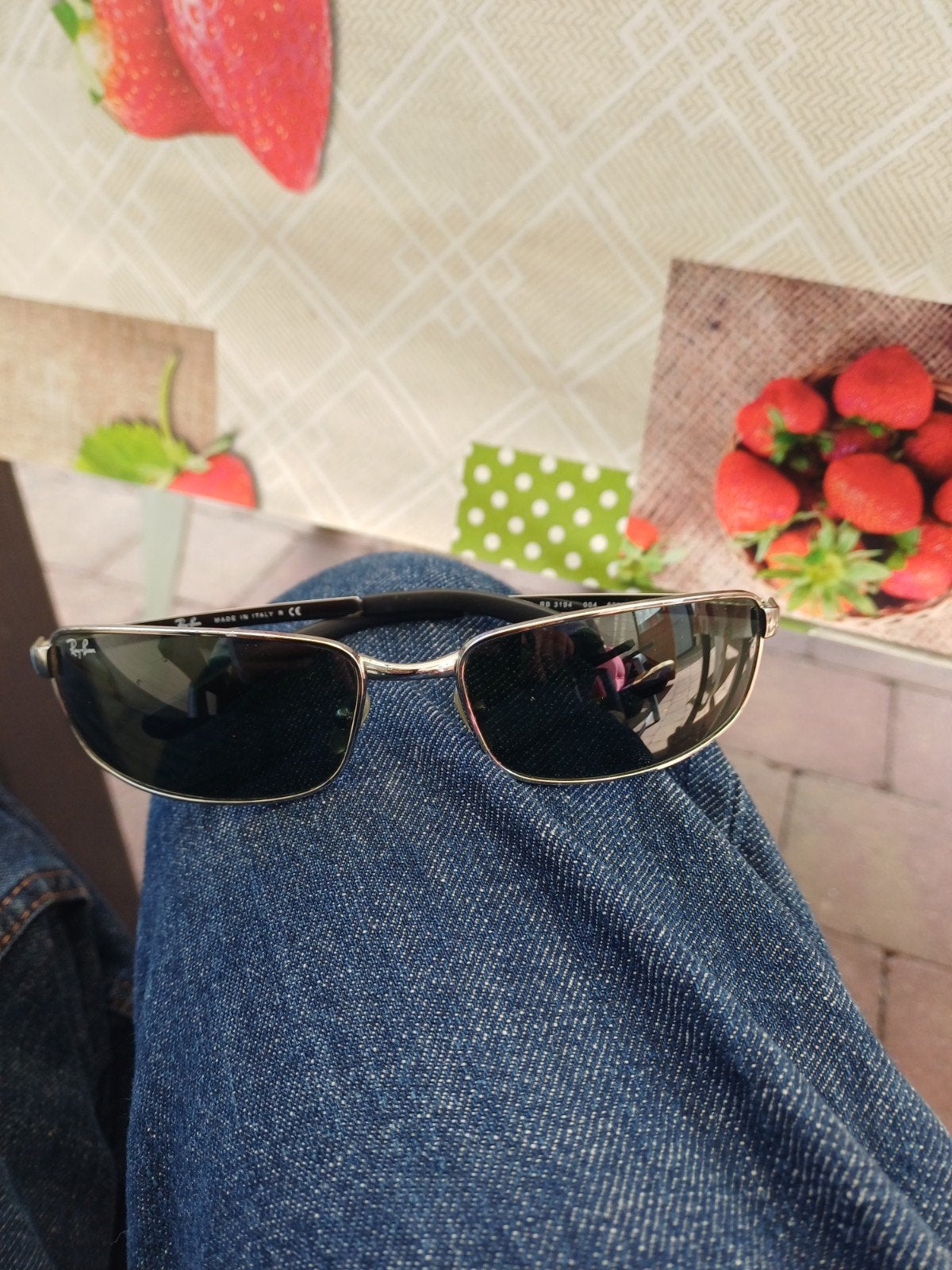 Zgan orginele Ray.ban. flight extreme mens zonebril, Ophalen of Verzenden, Zo goed als nieuw, Ray-Ban