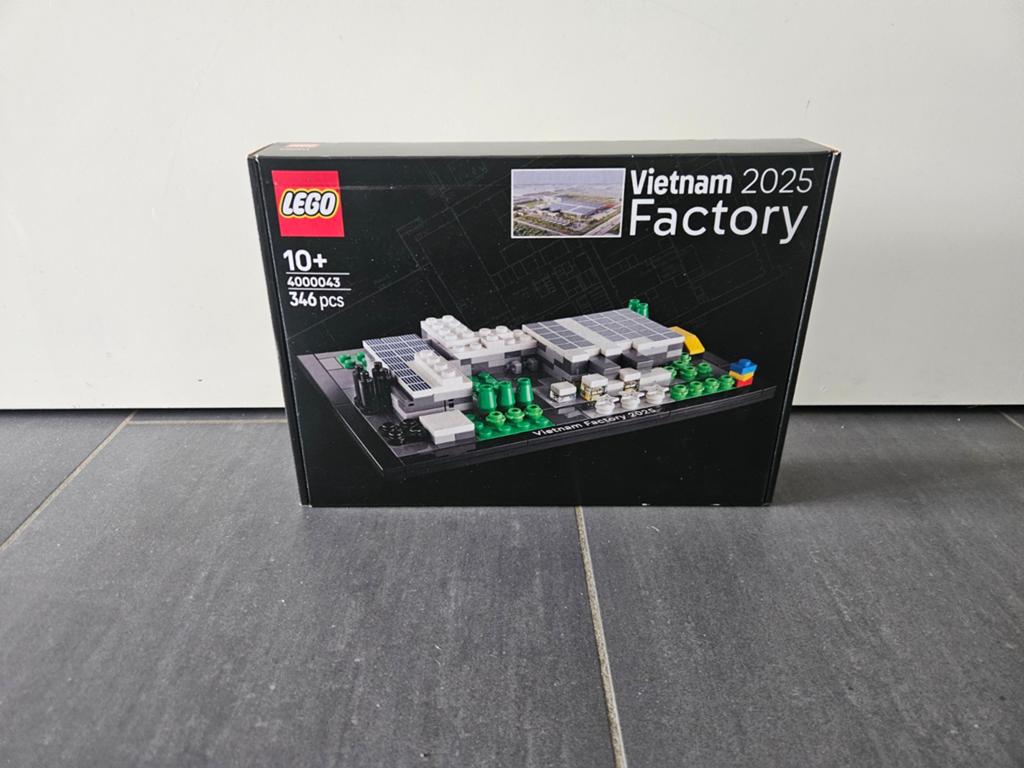 4000043 Lego Vietnam Factory 2025. Nieuw, sealed., Overige thema's, Lego, Nieuw, Ophalen of Verzenden