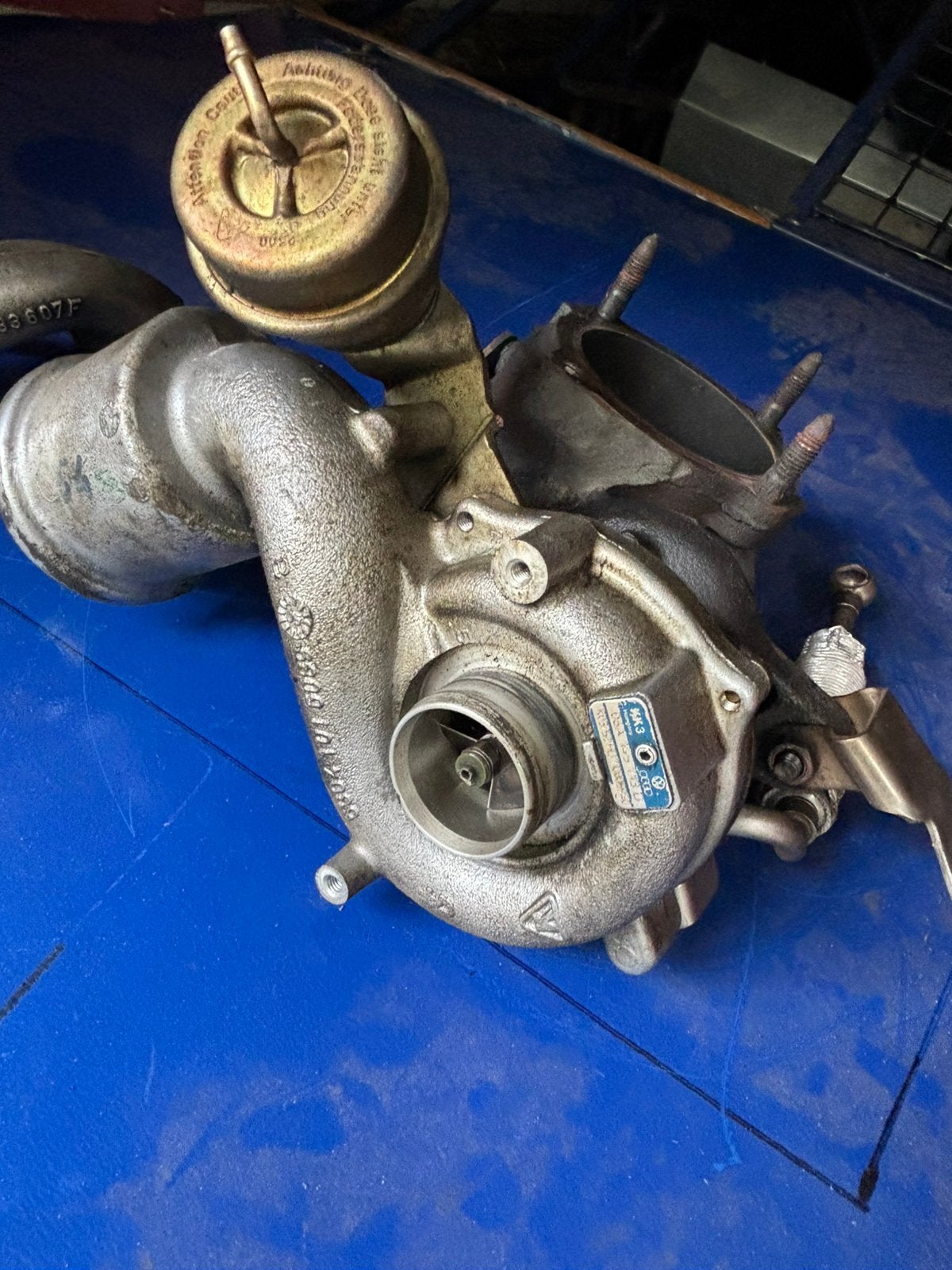 KO3 turbo 1.8 20VT, Ophalen, Seat