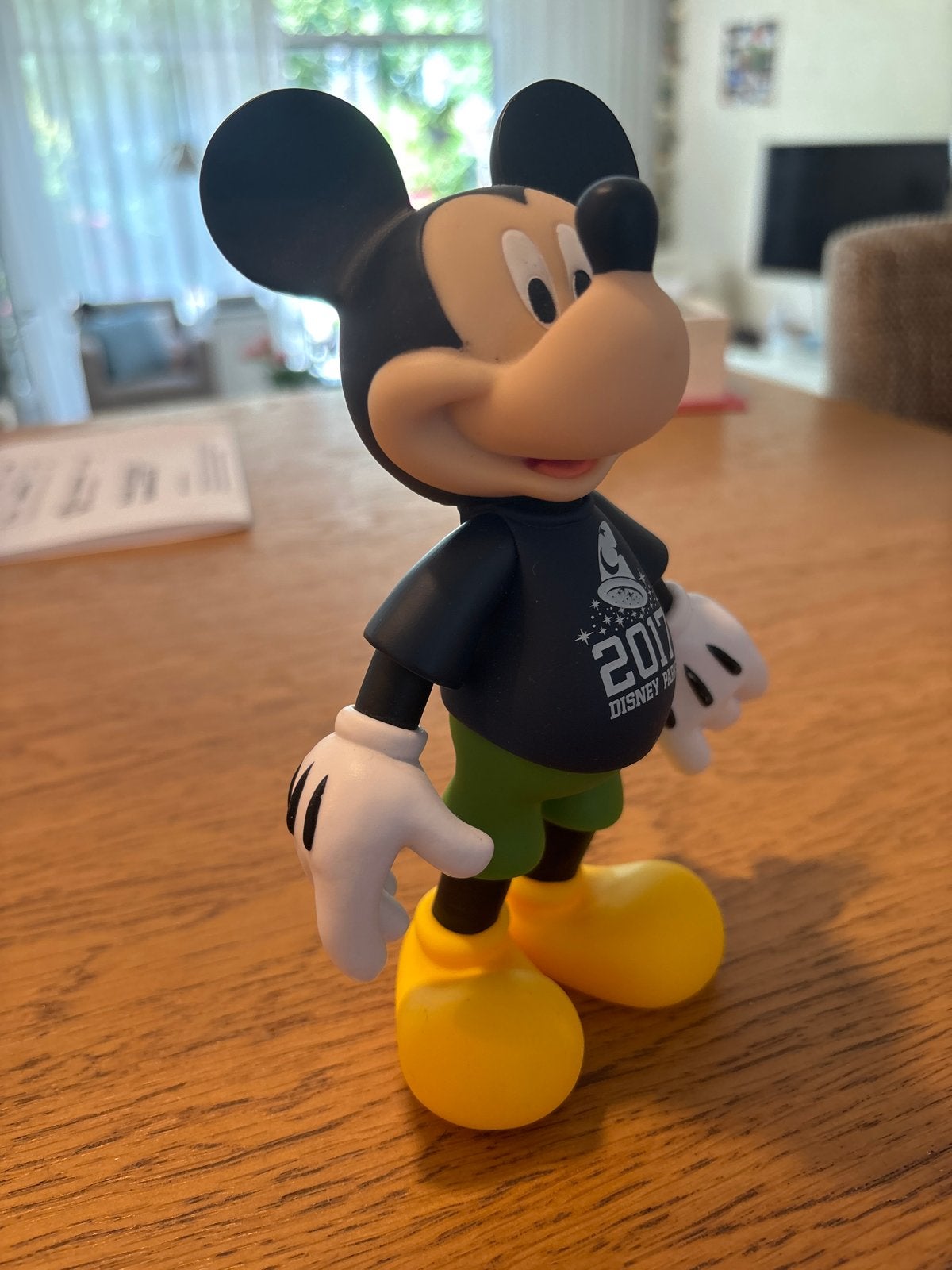 Mickey Mouse Disney Parks 2017 Beeldje, Ophalen of Verzenden, Mickey Mouse, Zo goed als nieuw, Beeldje of Figuurtje