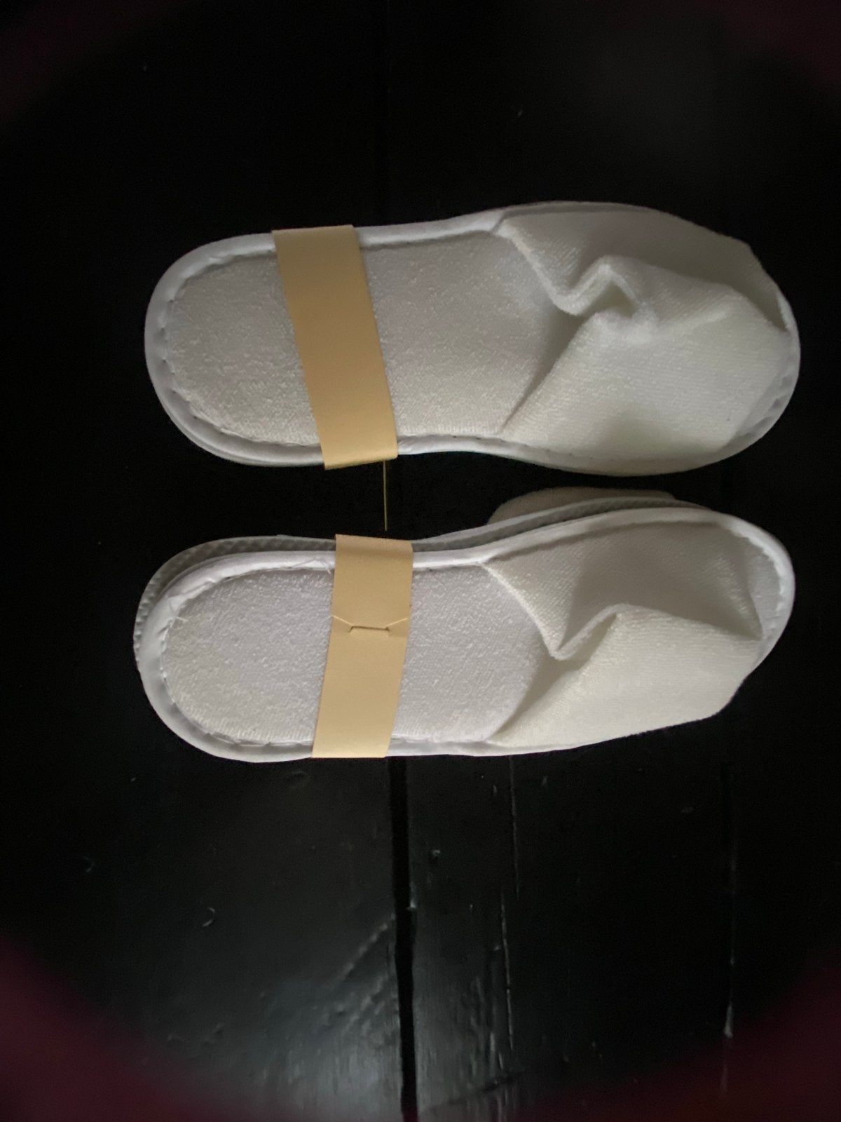 Nieuwe bad/sauna slippers - 2 paar, Ophalen of Verzenden, Nieuw, Wit, Slippers