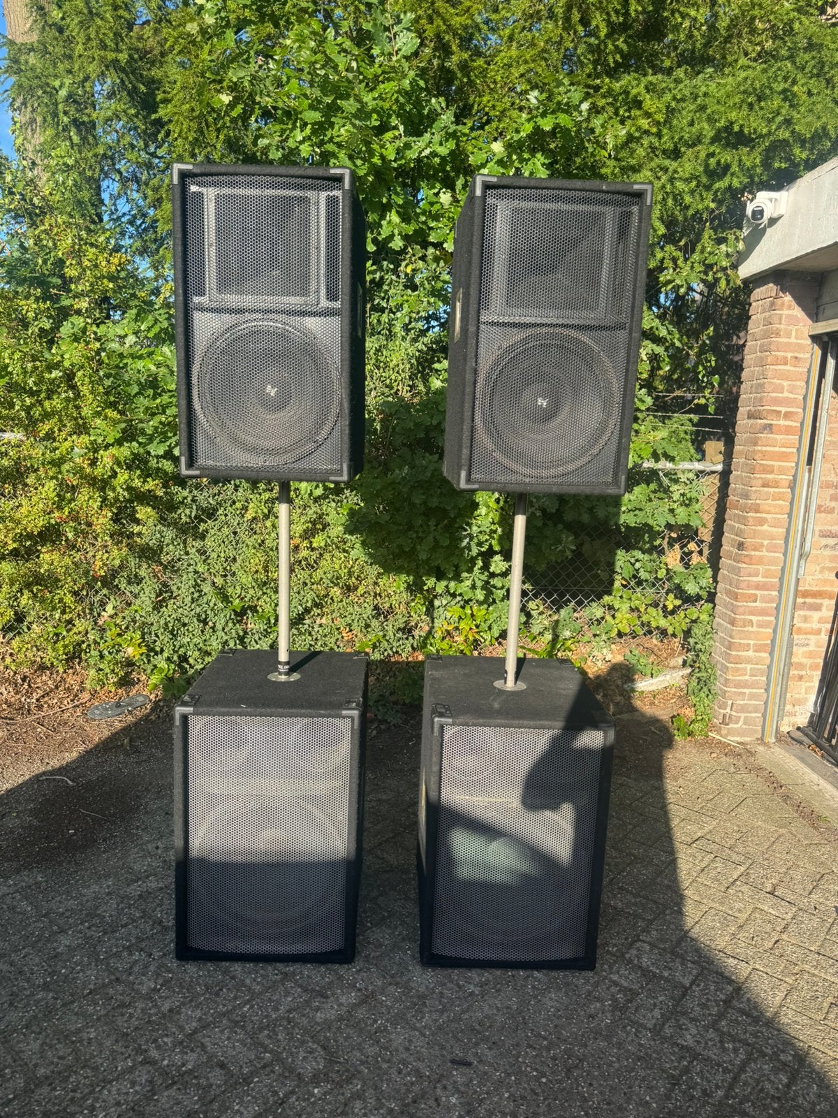 Electro voice gladiator met CP2200 versterker, Ophalen, Gebruikt, Speakerset, Overige merken