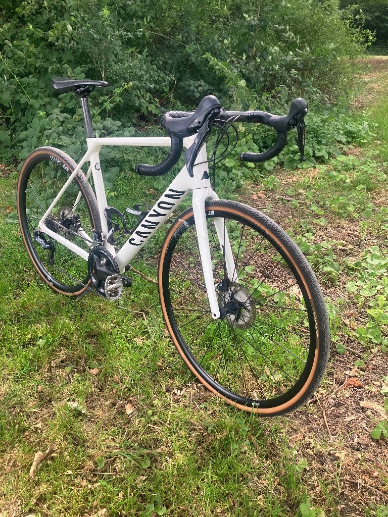 Canyon endurace cf7 2018 maat M, 28 inch, Gebruikt, Carbon, 49 tot 53 cm