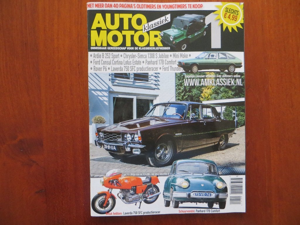 Auto Motor Klassiek 1 2021 Chrysler-Simca 1308 S Jubilee, Ophalen of Verzenden, Nieuw, Ford