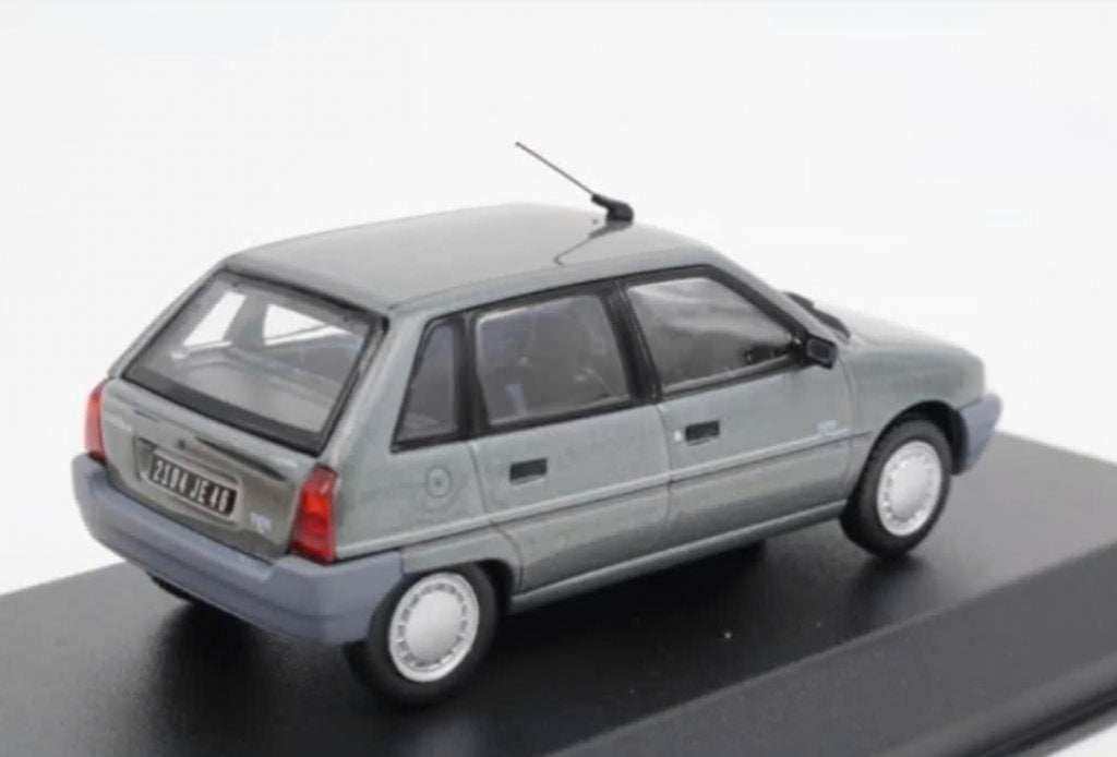 Citroen AX TEN 1992 Dolmen Grijs 1/43 NOREV ref: 155161, Hobby en Vrije tijd, Modelauto's | 1:43, Verzenden, Nieuw, Auto, Norev