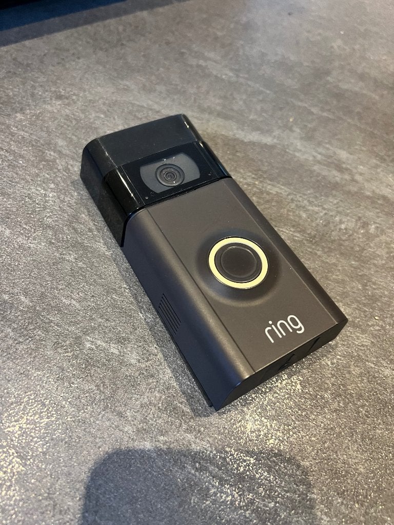 Ring videodeurbel, Ophalen of Verzenden, Ingebouwde camera, Zo goed als nieuw, Draadloos