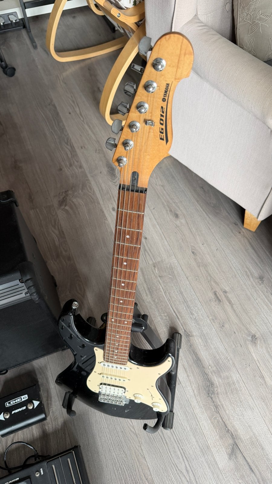 Yamaha EG012 elektrische gitaar, Muziek en Instrumenten, Ophalen, Gebruikt, Solid body, Overige merken