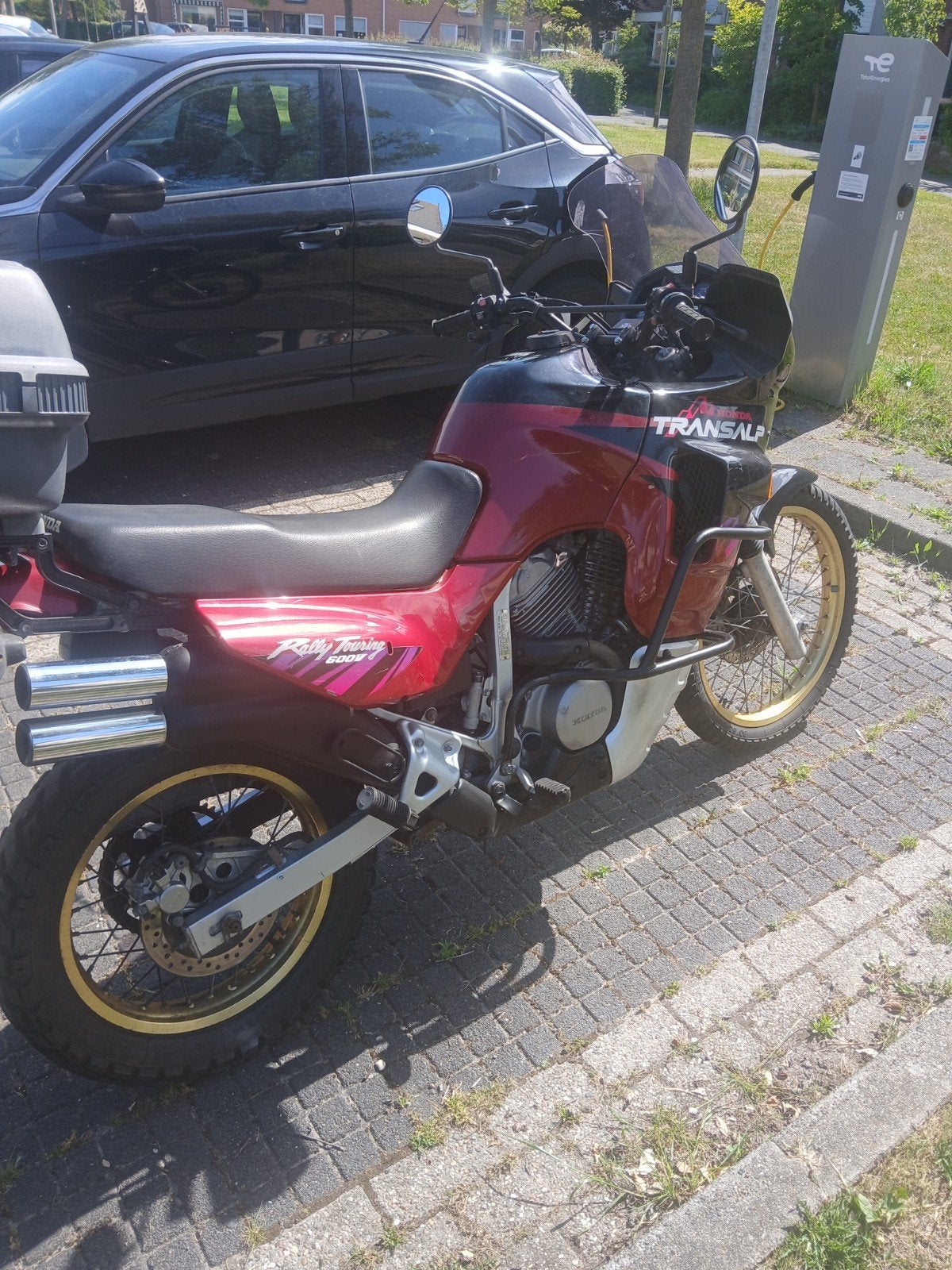 Honda xl600v transalp xl650v bj 1994/ 2000  rood , 35kw mog!, Motoren, Motoren | Honda, Particulier, Toermotor, meer dan 35 kW