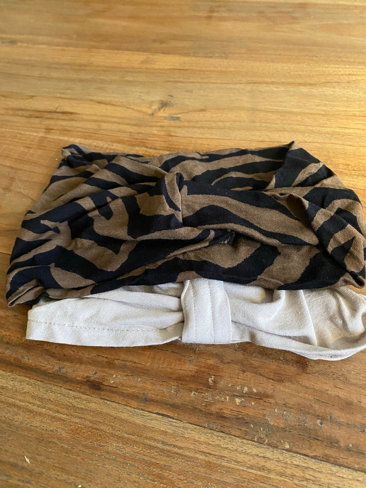 Chemo muts plus band, Kleding | Dames, Mutsen, Sjaals en Handschoenen, Ophalen of Verzenden, Zo goed als nieuw, Maat 38/40 (M)