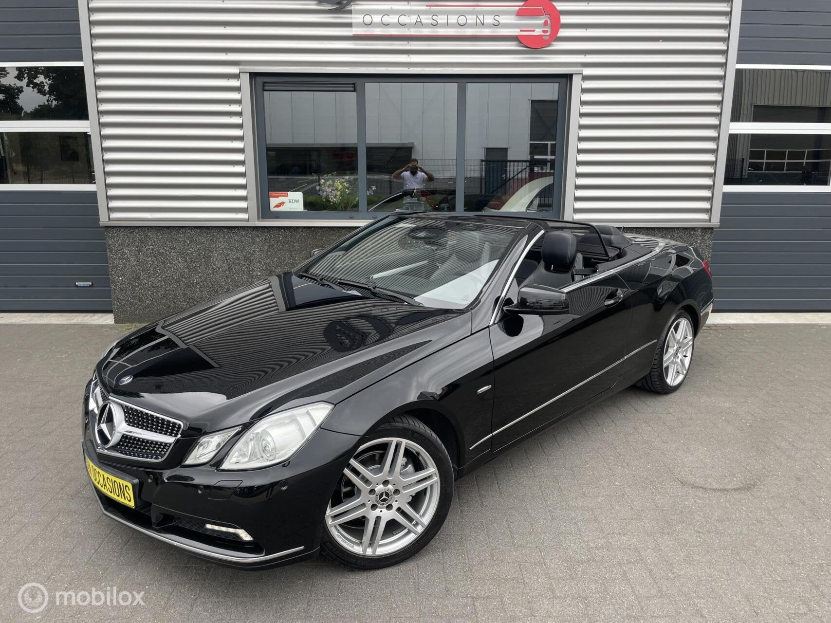 Mercedes E-klasse Cabrio 200 CGI Elegance, Auto's, Euro 5, Achterwielaandrijving, 4 cilinders, Cabriolet