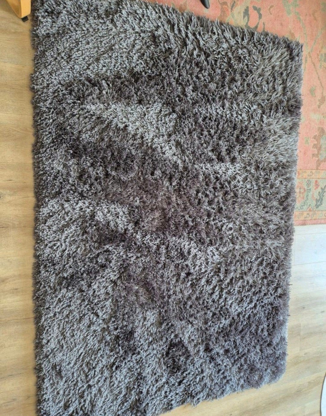 Karpet, vloerkleed, grijs 160x230cm, Ophalen, Gebruikt, 150 tot 200 cm, 200 cm of meer