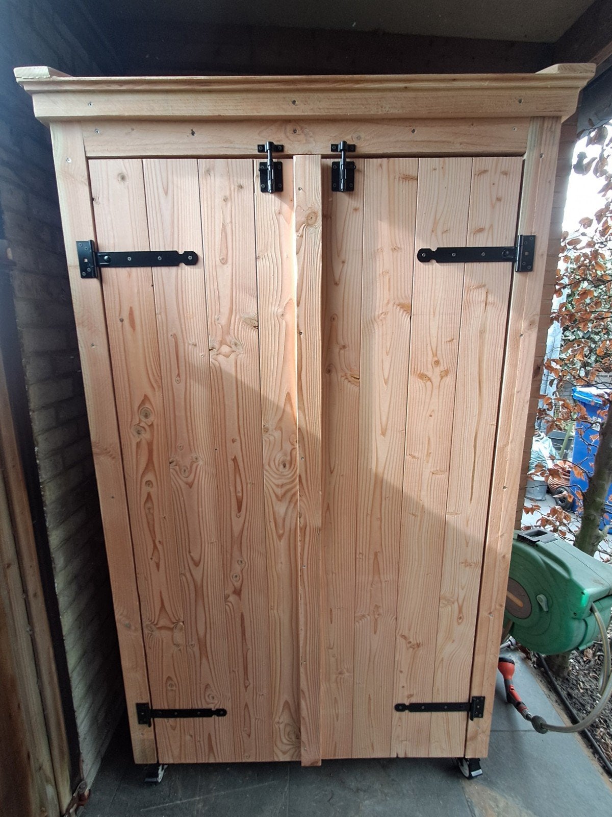 tuinkast van douglas hout op maat gemaakt, Tuin en Terras, Ophalen of Verzenden, Nieuw