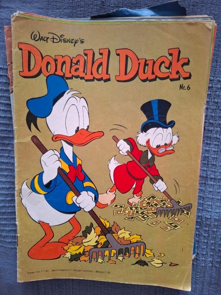 Donald Duck, Meerdere stripboeken, Ophalen of Verzenden, Gelezen