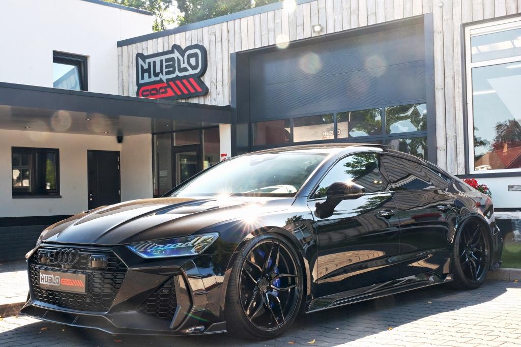 Audi RS7 Sportback 4.0 TFSI RS7 quattro Keyvany 1000Pk! Zeer, Auto's, Automaat, Gebruikt, 4 stoelen, Zwart