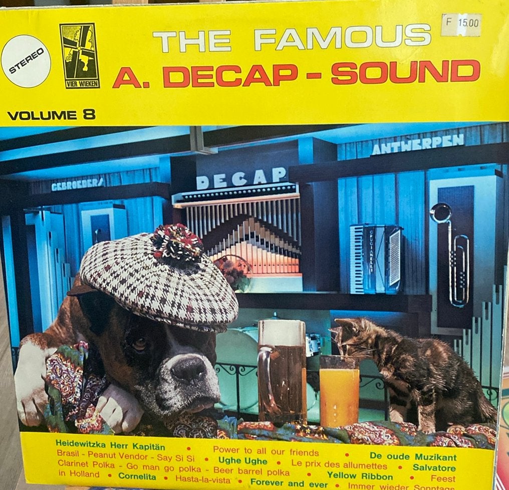 The Famous A. Decap -sound, volume 8, Ophalen of Verzenden, Zo goed als nieuw