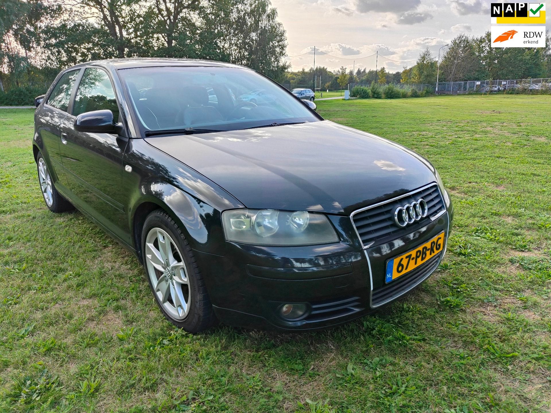 Audi A3 1.6 Ambition ( Leder bekleding), Auto's, Voorwielaandrijving, Dealer onderhouden, Gebruikt, 4 cilinders
