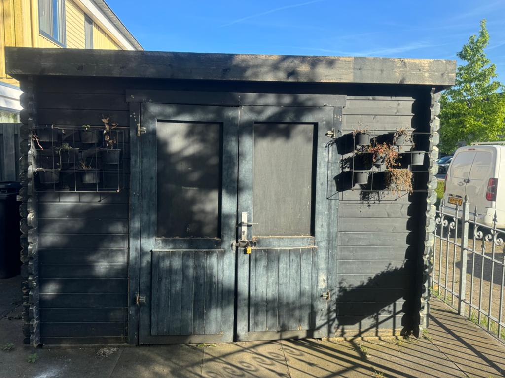 Tuinhuisje/ berging, Ophalen, Zo goed als nieuw, 250 tot 500 cm