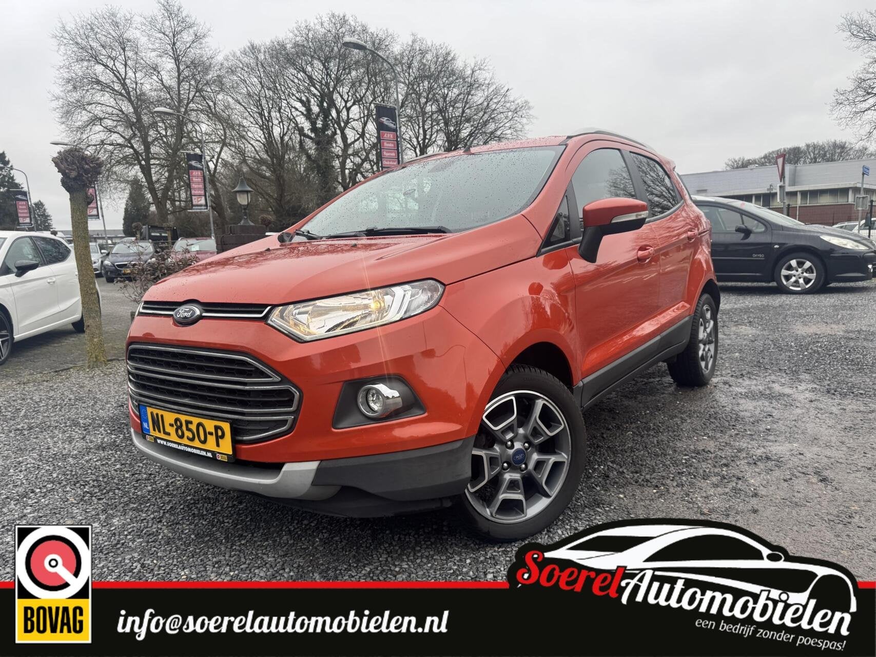 Ford EcoSport Titanium hoge zit, nieuwe distr riem, Voorwielaandrijving, 125 pk, Gebruikt, Euro 6