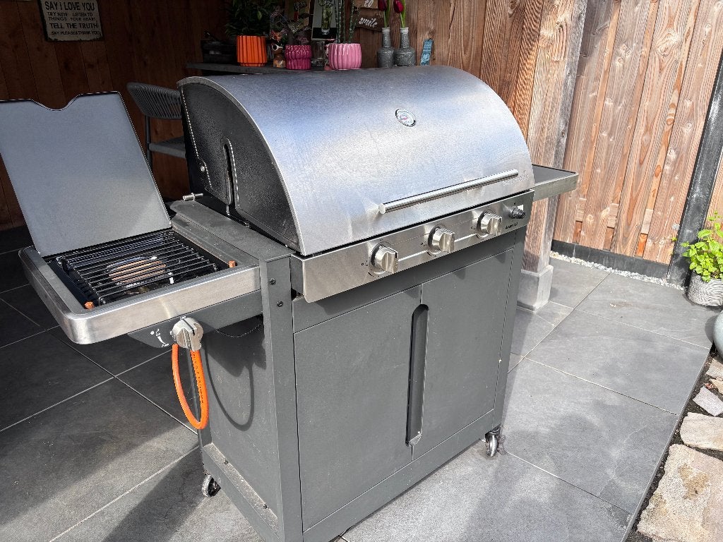 Brahma 4.2 inox gasBBQ, Ophalen, Gebruikt, Barbecook