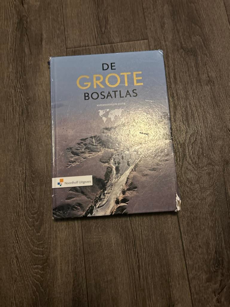 Grote Bosatlas 55e editie - Gebruikt, Boeken, Atlassen en Landkaarten, Gelezen, Bosatlas, 2000 tot heden, Ophalen of Verzenden