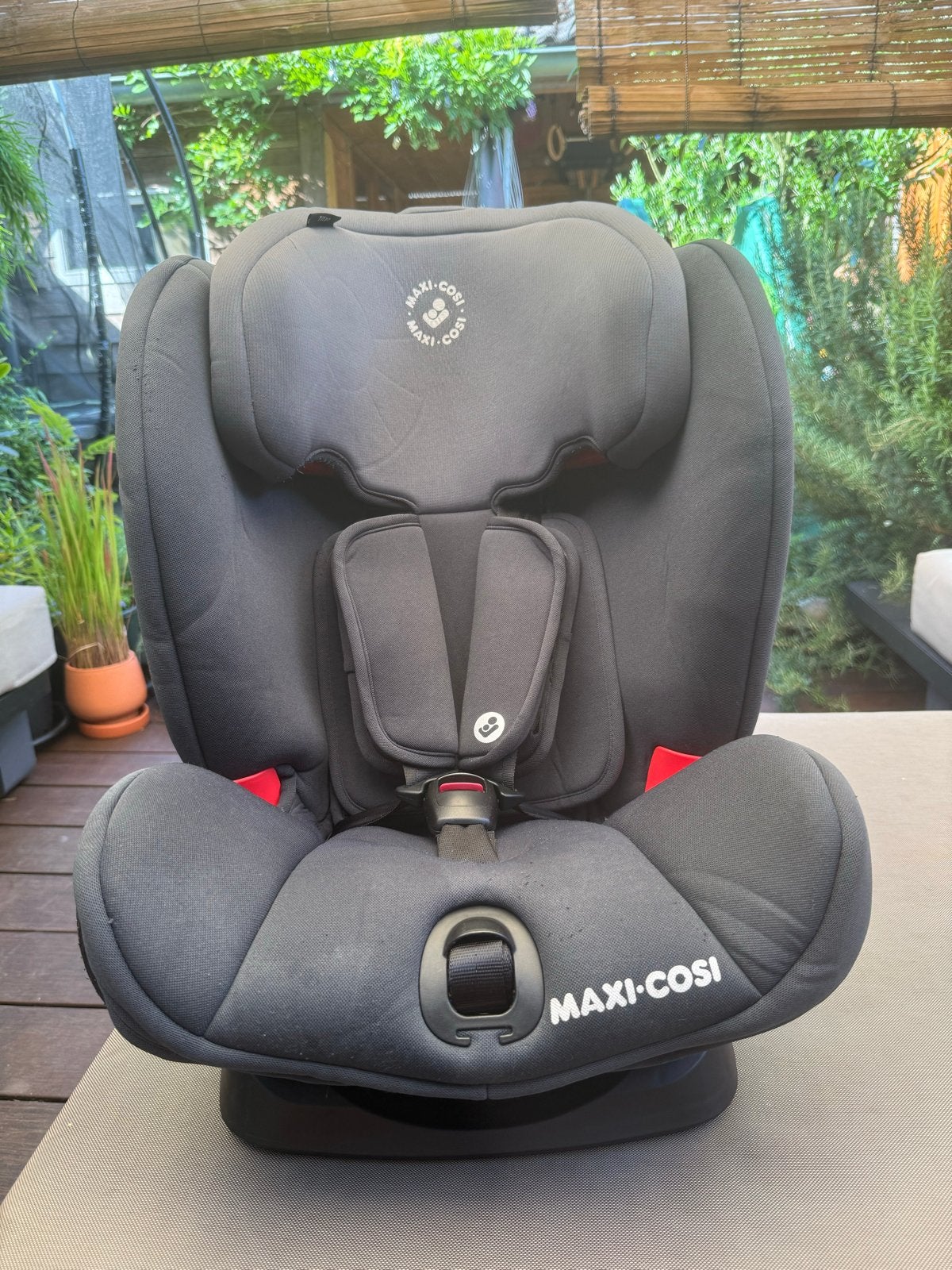 Maxi-Cosi Titan Fix Autostoel Zwart, Kinderen en Baby's, Gebruikt, Verstelbare rugleuning, Ophalen of Verzenden, 9 t/m 36 kg