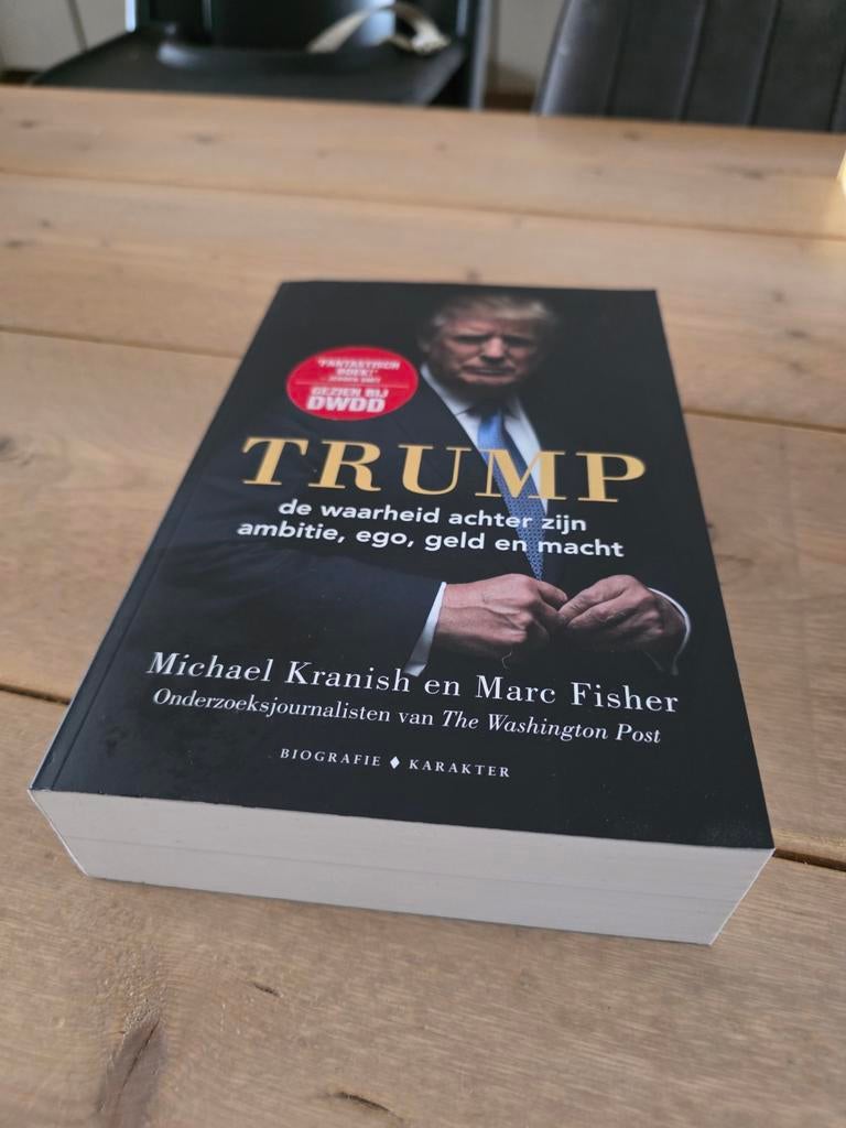 Trump: De waarheid achter zijn ambitie, ego, geld en macht, Ophalen of Verzenden, Nieuw, Michael Kranish en Marc Fisher, Politiek