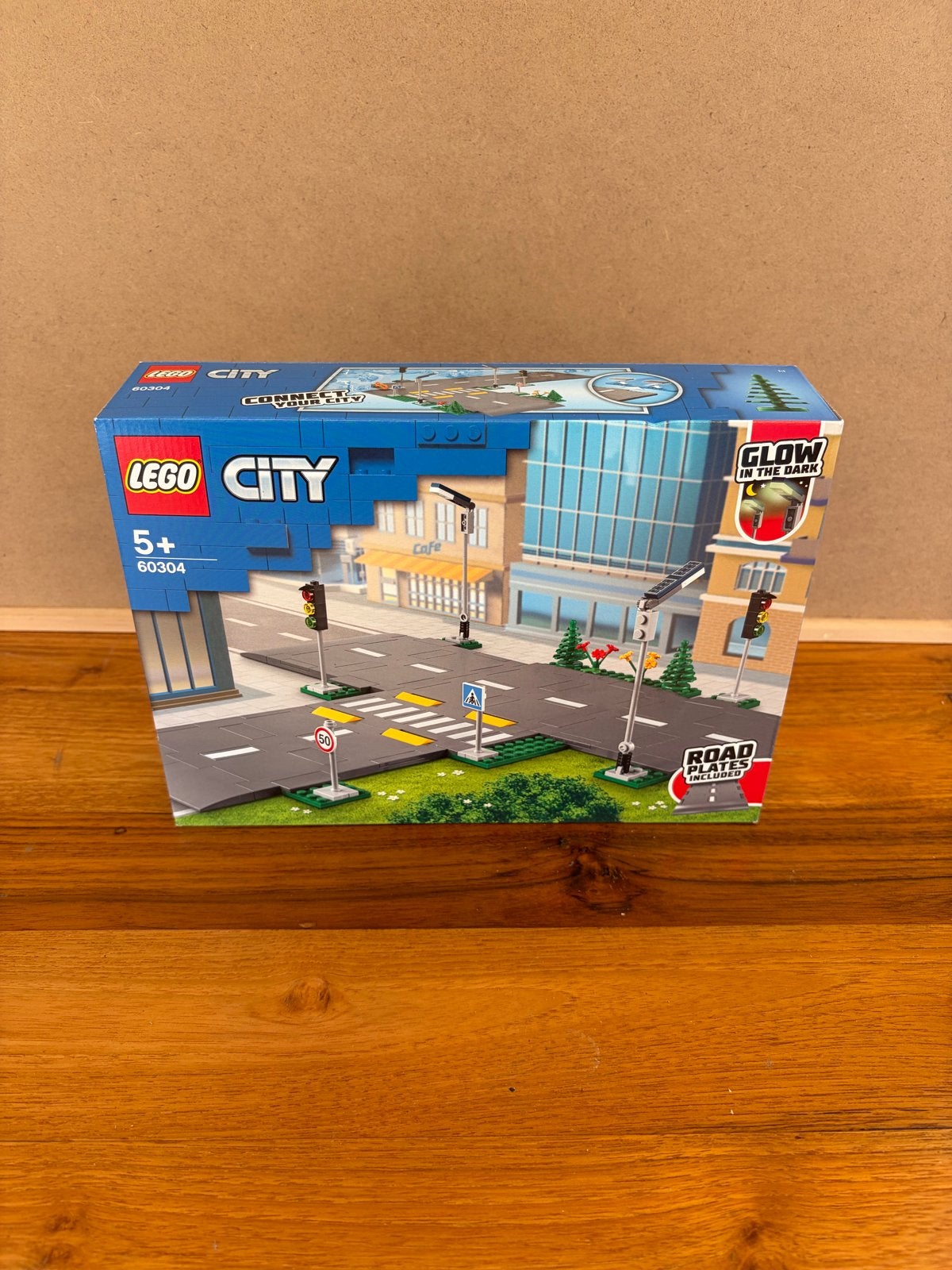 LEGO City 60304 Wegplaten met Glow in the Dark elementen, Ophalen, Nieuw