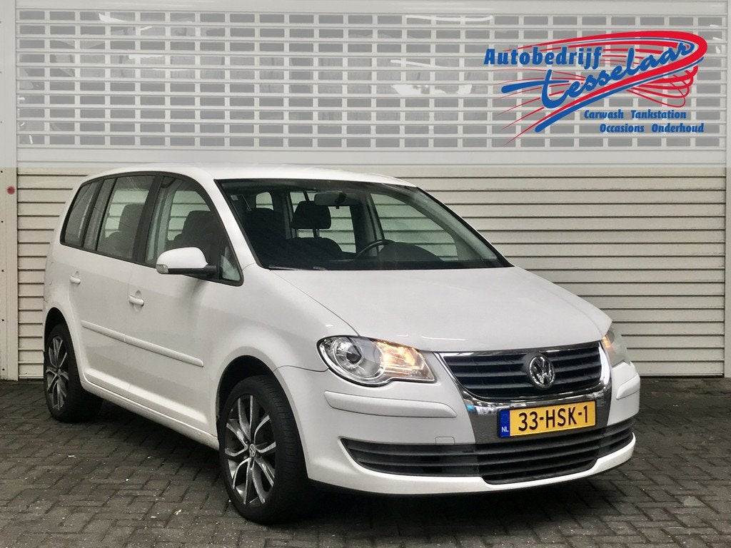 Volkswagen Touran 1.9 TDI DSG Automaat Comfortline EXPORTPRI, Gebruikt, 4 cilinders, Wit, Origineel Nederlands