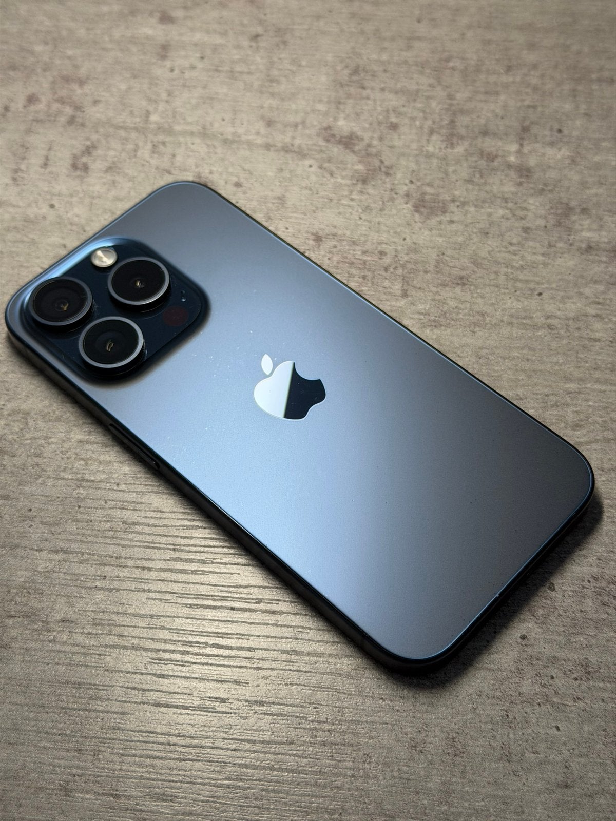  Apple iphone 15Pro Blue Titanuim 128GB Bat.89% Zeer netjes, Telecommunicatie, Mobiele telefoons | Apple iPhone, 89 %, Apple