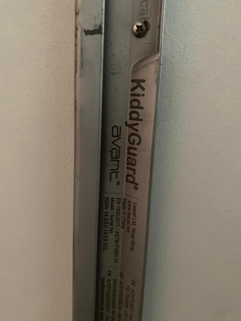 Lascal KiddyGuard Avant oprolhekje - Veilig en ruimtebespare, Overige materialen, Gebruikt, Oprolhekje, Ophalen of Verzenden