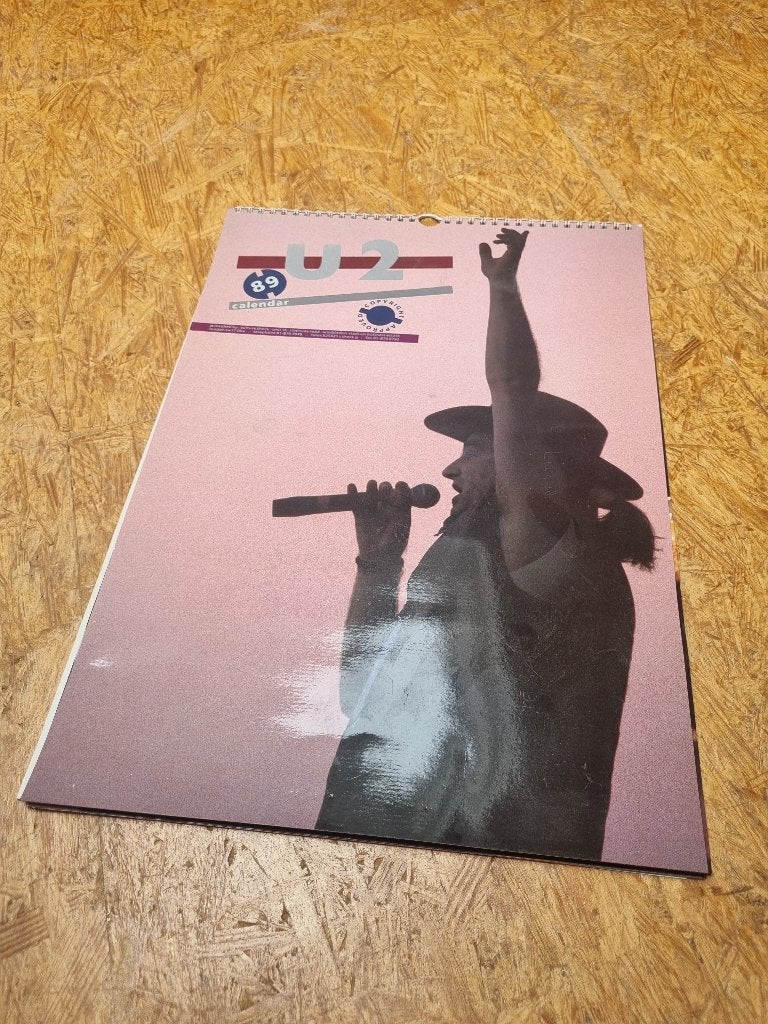 Kalender U2, Verzamelen, Ophalen of Verzenden, Zo goed als nieuw, Foto of Kaart