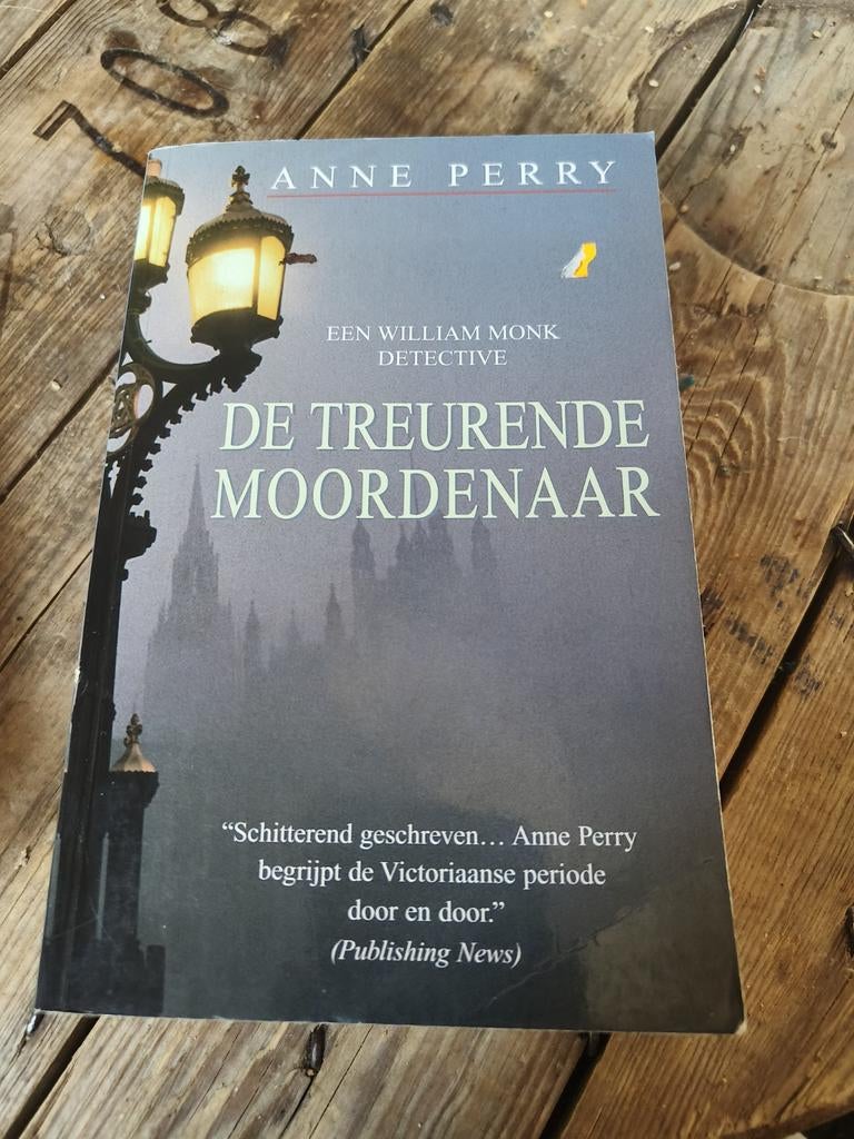 De Treurende Moordenaar - Anne Perry Detective, Boeken, Detectives, Gelezen, Ophalen of Verzenden