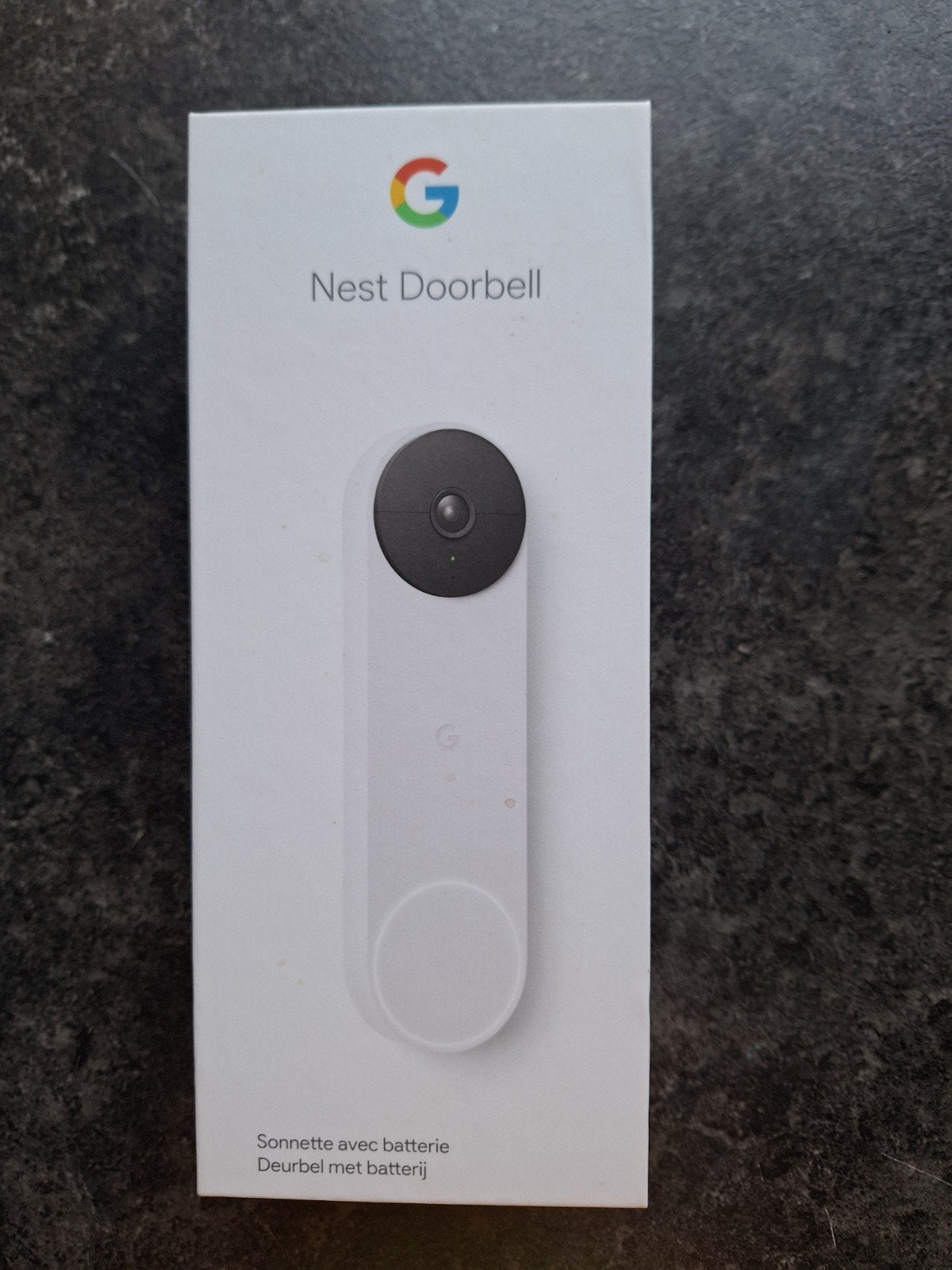 Google Nest Draadloze (wireless) deurbel, zgan, Ophalen, Zo goed als nieuw