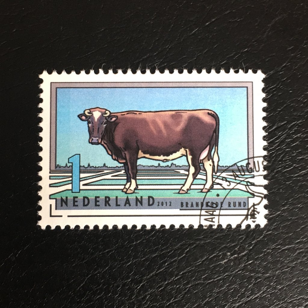2393 Nederland 2012 NVPH 2977 Brandrode rund - gestempeld, Ophalen of Verzenden, Na 1940, Gestempeld