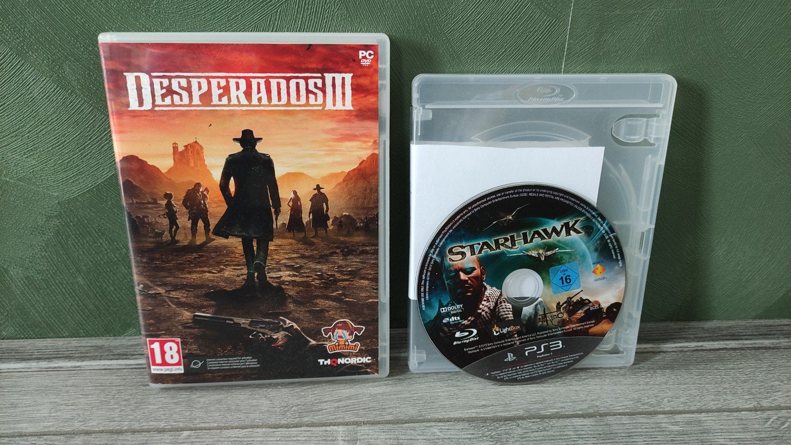 Starhawk Ps3 en gratis desperados 3 pc game, 3 spelers of meer, Ophalen of Verzenden, Zo goed als nieuw, Vanaf 3 jaar
