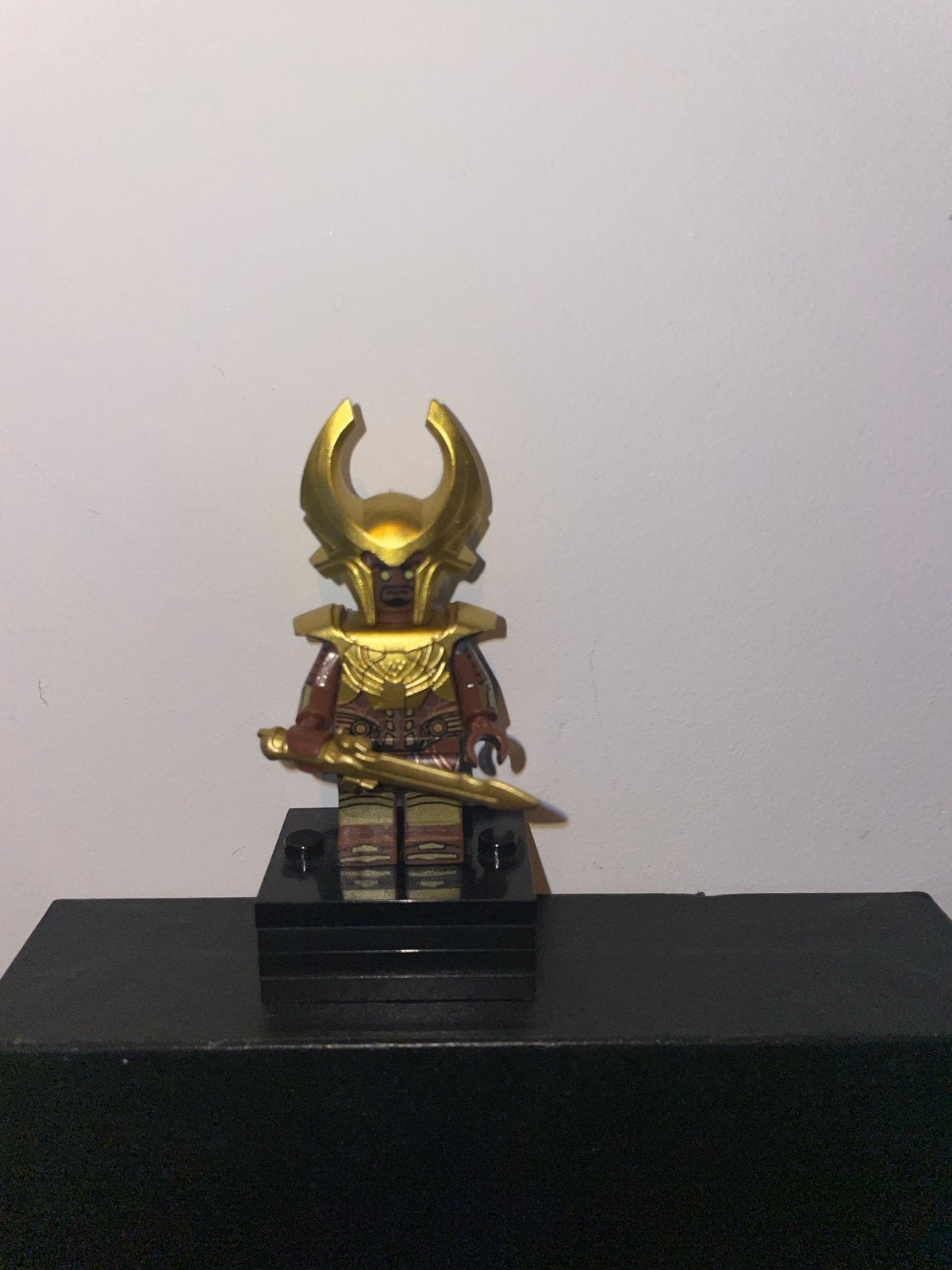 Lego minifiguur heimdal thor met zwaard custom, Ophalen of Verzenden, Zo goed als nieuw, Overige merken