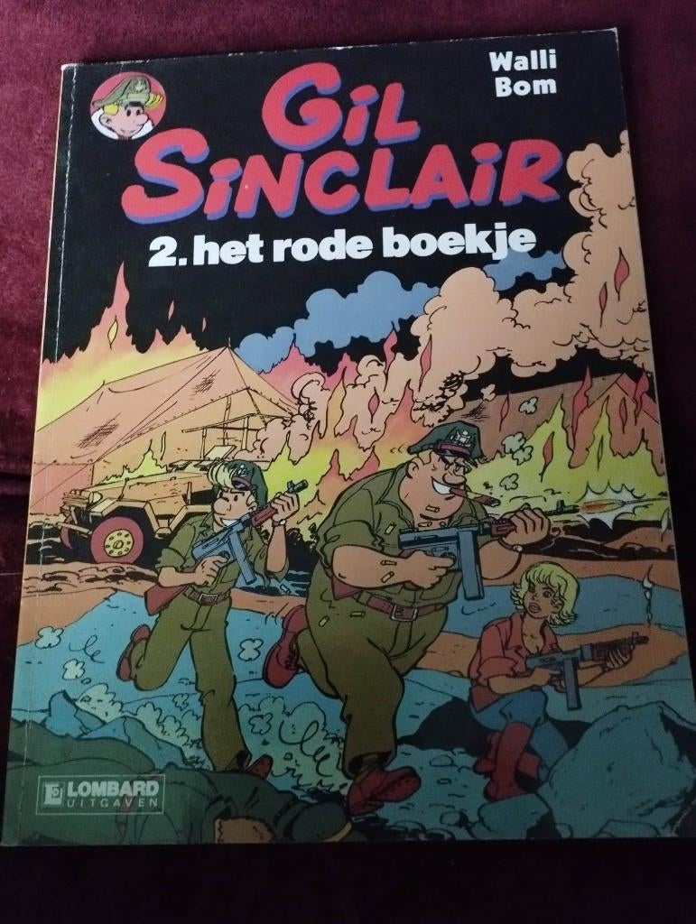 Gil sinclair, Boeken, Walli bom, Eén stripboek, Ophalen, Gelezen