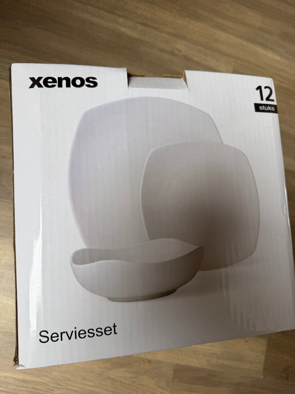 Xenos Servies 12-delig - Nieuw in doos, Huis en Inrichting, Ophalen, Overige merken, Keramiek, Nieuw
