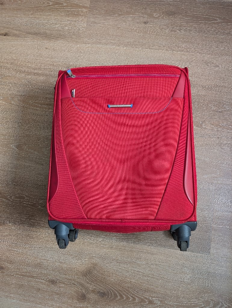 Samsonite superlichte rode handbagage koffer, Sieraden, Tassen en Uiterlijk, Tassen | Reistassen en Weekendtassen, 40 tot 60 cm