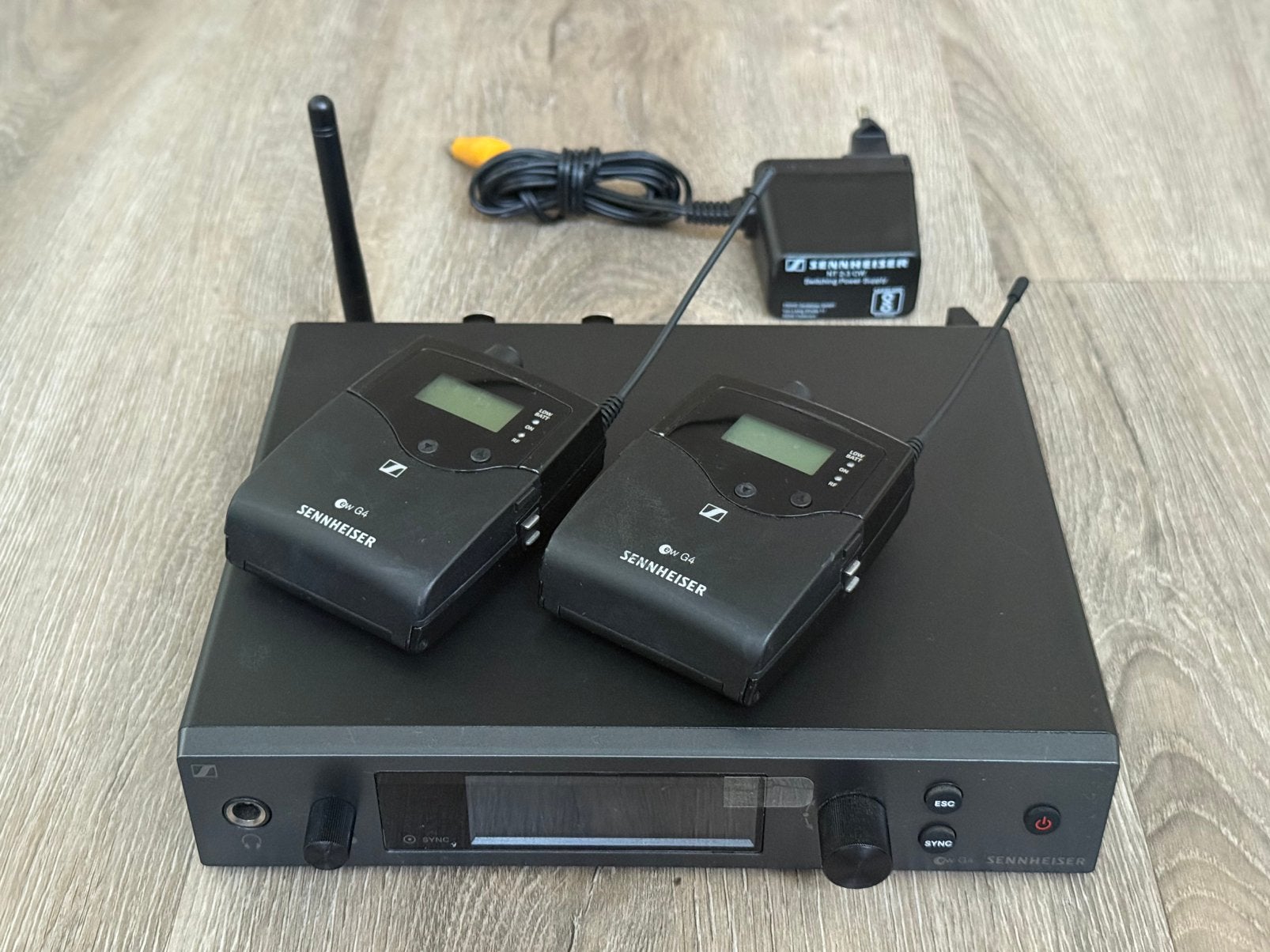 Sennheiser EW IEM G4-TWIN-B (626-668 MHz) in-ear, Ophalen of Verzenden, Zo goed als nieuw, Overige typen, Draadloos