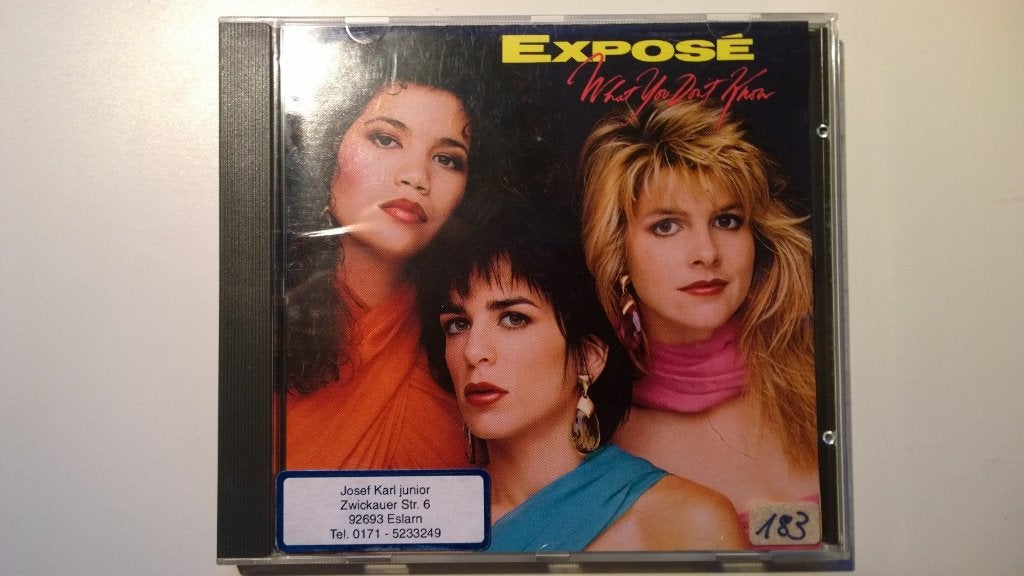 Exposé - What You Don't Know, Ophalen of Verzenden, Zo goed als nieuw, Pop, Album