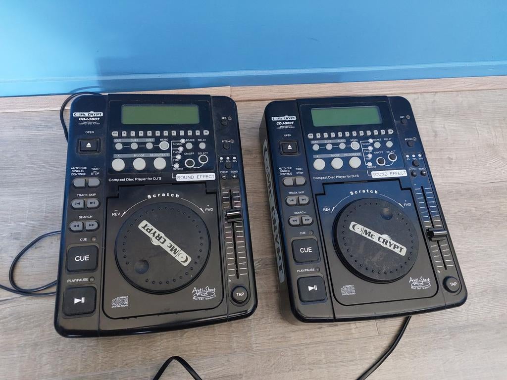 2x cdj  dj cd spelers., Ophalen of Verzenden, Zo goed als nieuw, Pioneer