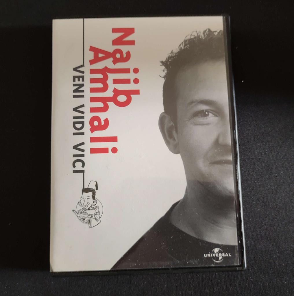 Najib Amhali - Veni Vidi Vici (dvd), Alle leeftijden, Ophalen of Verzenden, Gebruikt, Stand-up of Theatershow