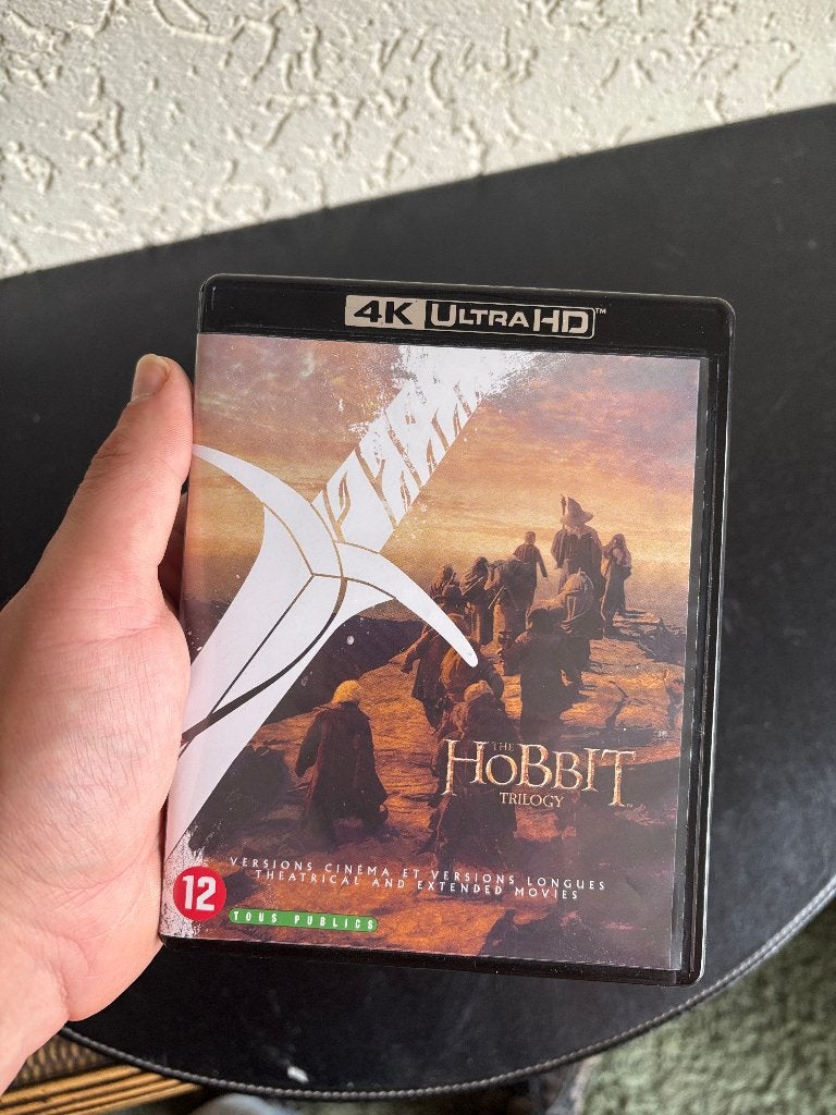 The Hobbit Trilogy - 4K - Nederlands ondertiteld, Cd's en Dvd's, Ophalen of Verzenden, Zo goed als nieuw, 4K Ultra HD Blu-ray