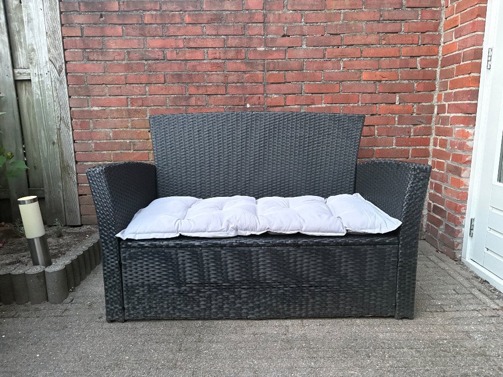 Loungebank 2 personen, Tuin en Terras, Zo goed als nieuw, Loungeset, Bank, Ophalen