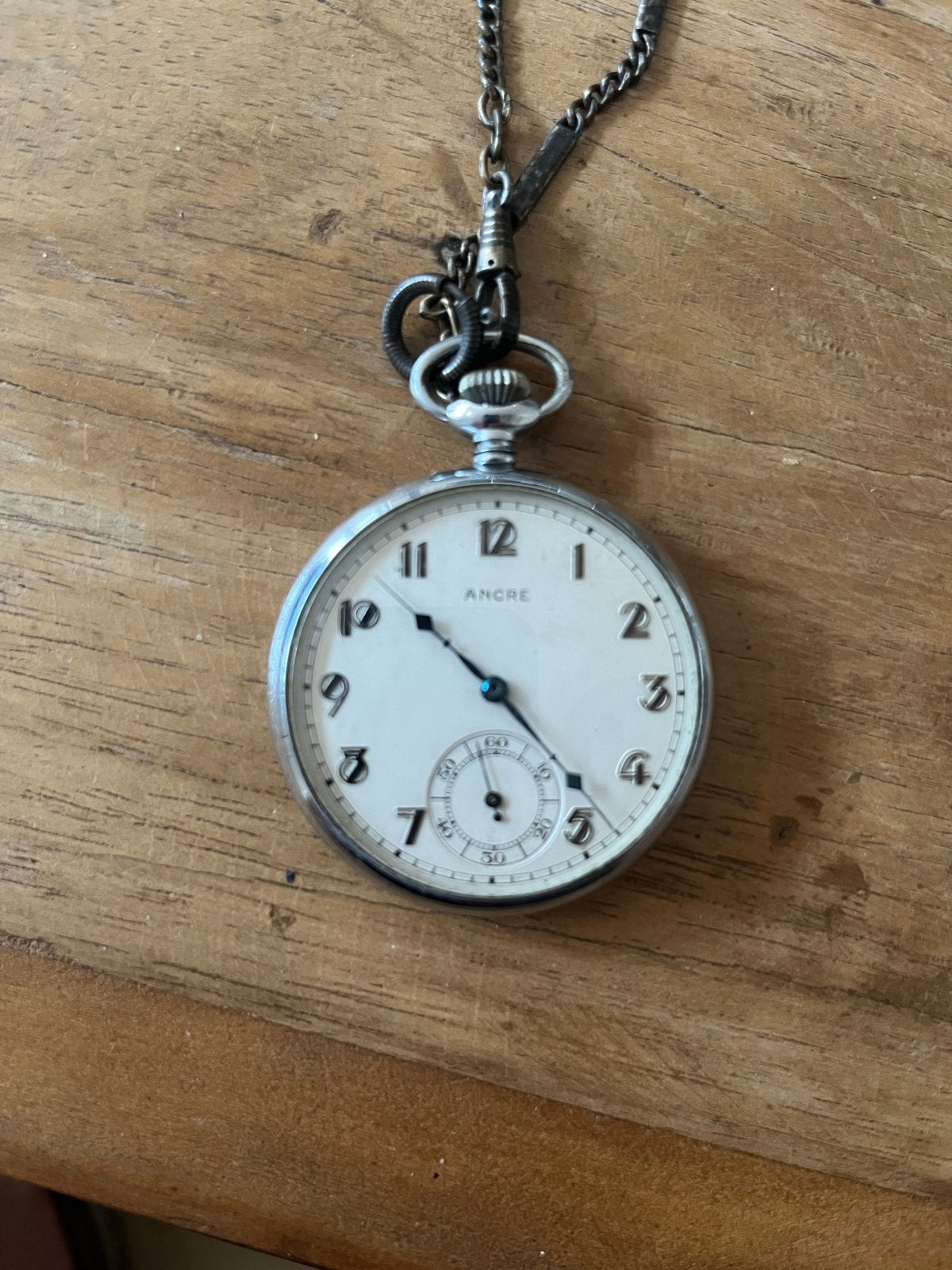 Ancre zakhorloge met ketting, Ophalen of Verzenden