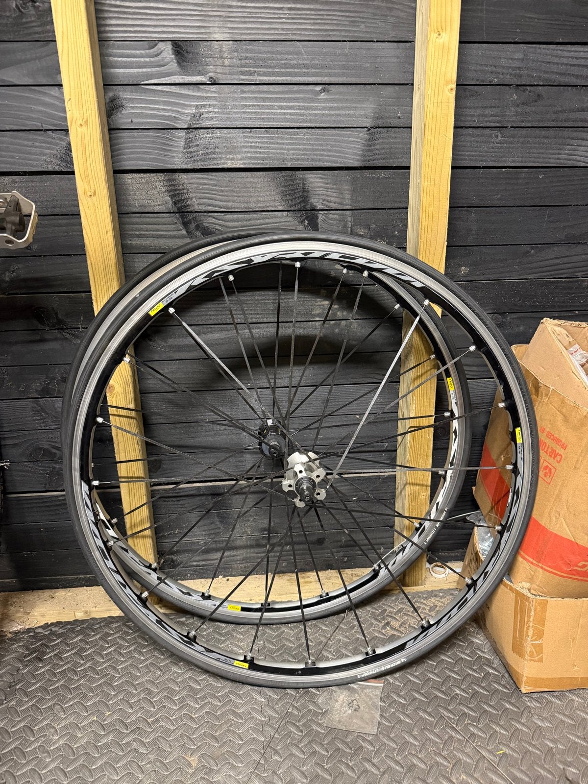 Mavic Crossmax Ksyrium Elite S Wielset Racefiets Wielen 28", Fietsen en Brommers, Wiel, Gebruikt, Ophalen of Verzenden, Aluminium