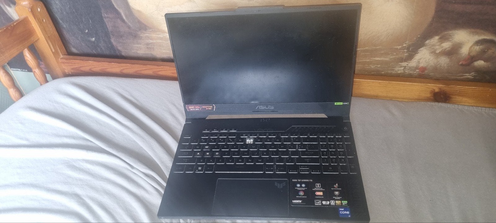ASUS TUF Gaming F15 i7 RTX 4070 16GB RAM 1TB SSD 165Hz, Met videokaart, 1 TB SSD, Verzenden, ASUS