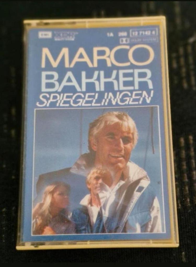 Cassettebandje Marco Bakker, Ophalen of Verzenden, Zo goed als nieuw, Nederlandstalig, 1 bandje