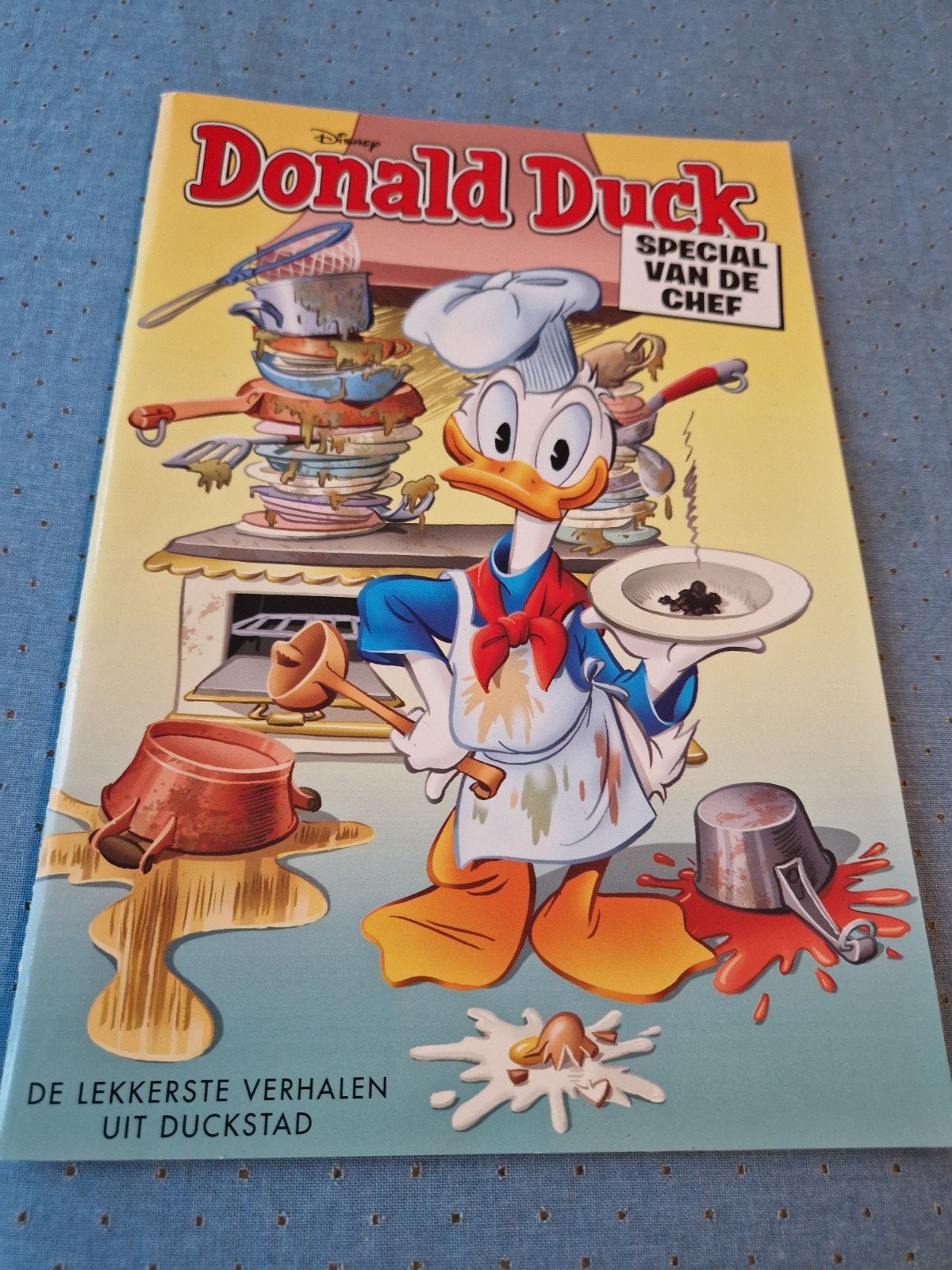 Donald Duck Special van de Chef - De Lekkerste Verhalen, Eén stripboek, Ophalen of Verzenden, Zo goed als nieuw, Walt Disney